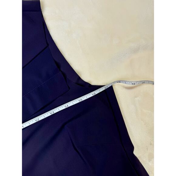 Porto San Francisco Chapman Asymmetrical Sheath Dress Indigo Women’s 2 Boutique - Picture 4 of 13